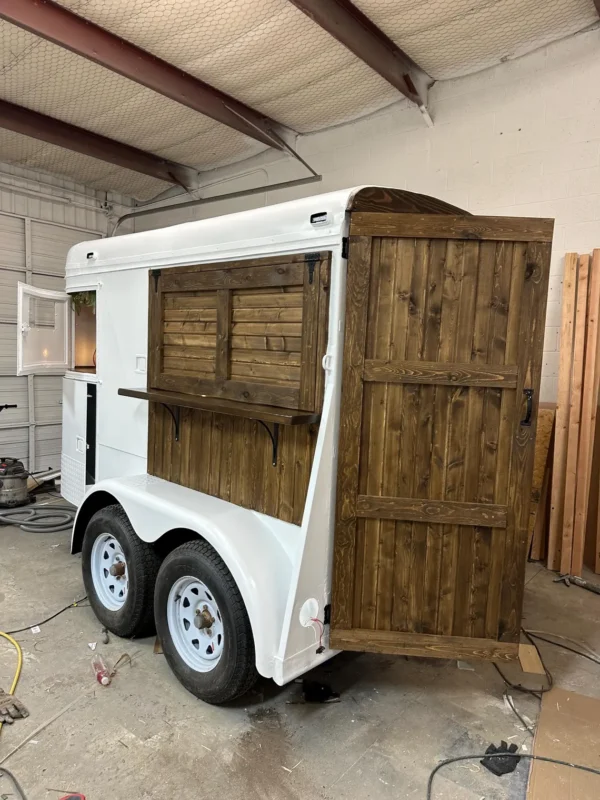 2-Horse Trailer Mobile Bar - Image 3