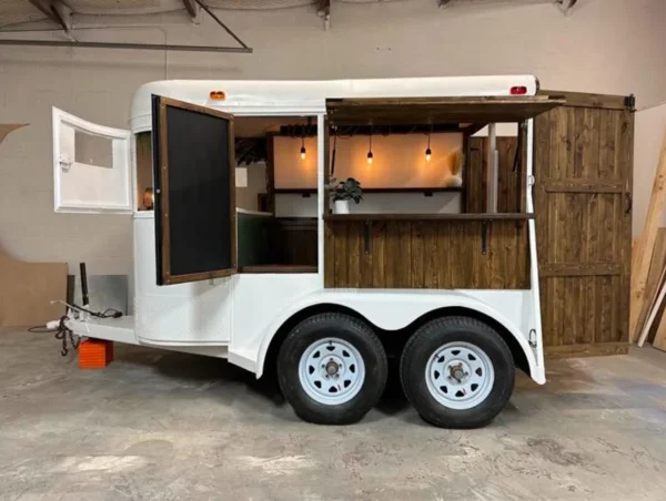 2-Horse Trailer Mobile Bar - Image 10