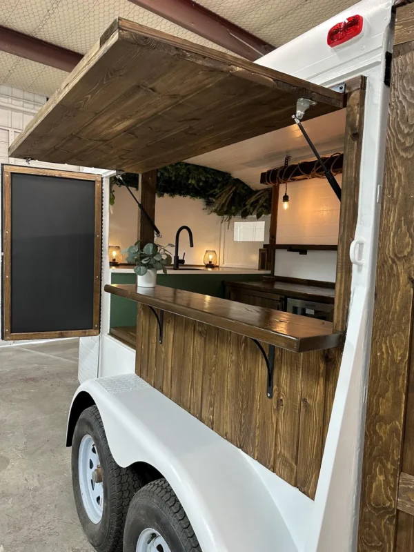 2-Horse Trailer Mobile Bar - Image 9