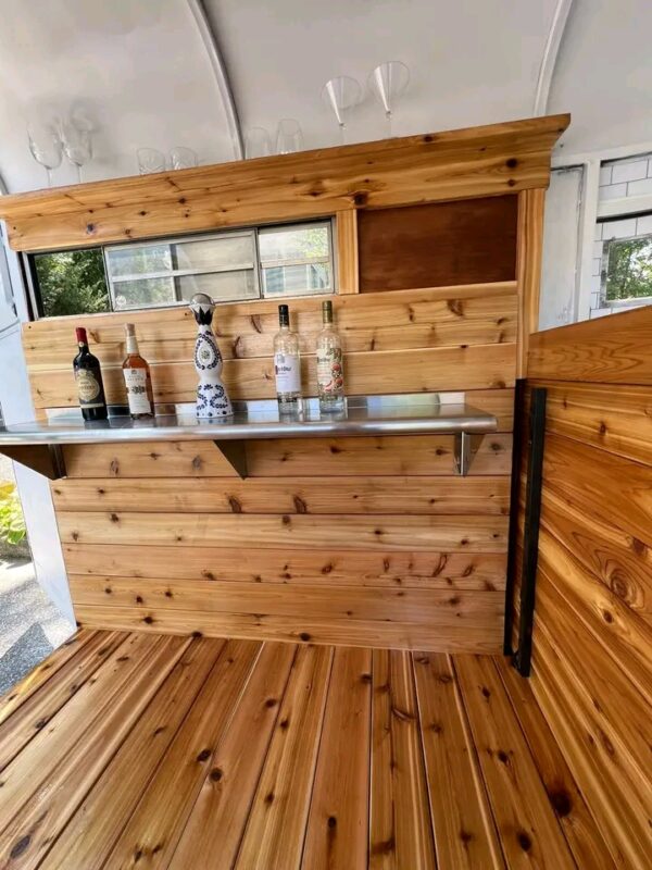 Mahogony Mobile horse bar - Image 4