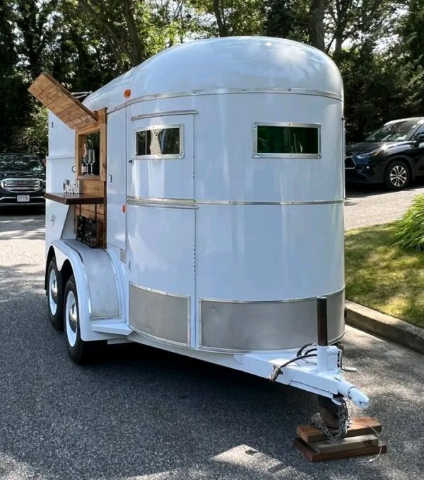 Mahogony Mobile horse bar - Image 7