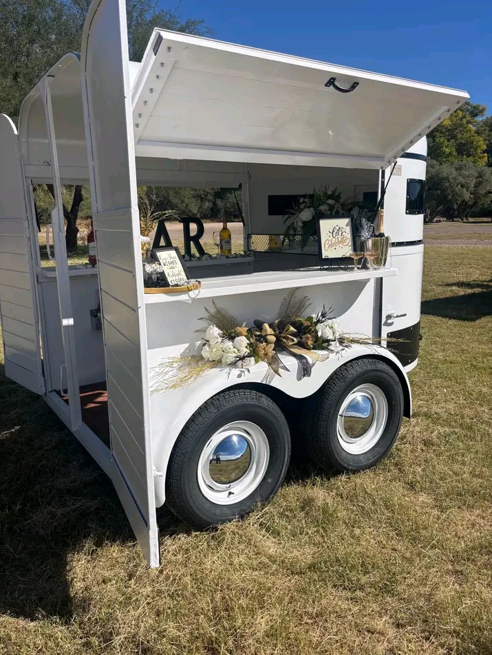 2-Horse trailer mobile bar
