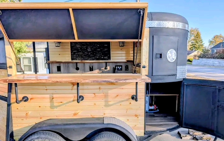 Wooden trailer bar - Image 4